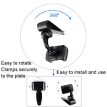 Car Sun Visor Bracket Car Mobile Phone Buckle Holder, Black
