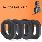 2 étuis pour casque RVB pour CORSAIR HS80, entièrement maillé, maillé + similicuir, entièrement velours, velours + similicuir