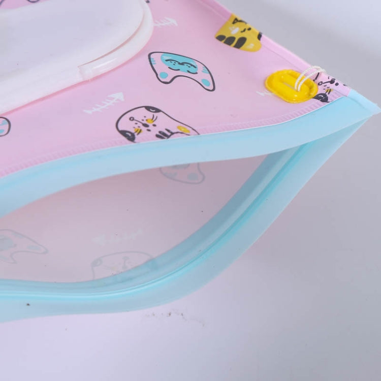 Sac à lingettes humides pour bébé EVA avec rabat, sac à cosmétiques en coton, étoiles noires, papillon jaune, chaton, papillon noir, fleurs