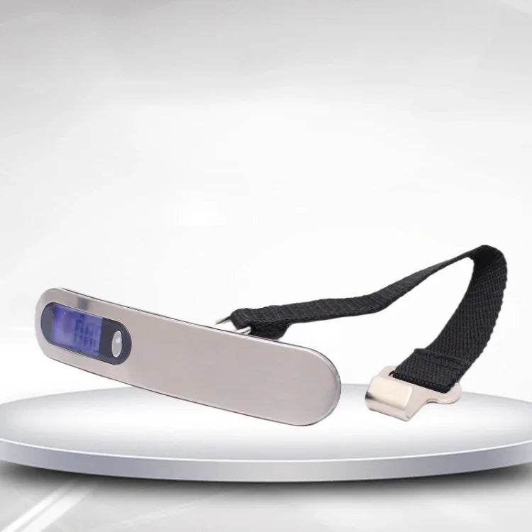 Pèse-bagages électronique portable en acier inoxydable, balance express, noir, blanc