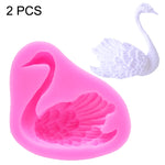 2 Moules de Cuisson en Silicone Cygné Décoration de Gâteaux, Cygné