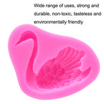2 Moules de Cuisson en Silicone Cygné Décoration de Gâteaux, Cygné