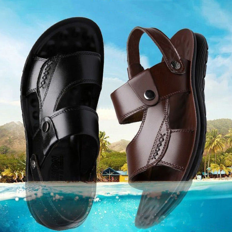 Sandales et chaussons antidérapants à double usage pour homme, chaussures de plage décontractées, tailles 40, 41, 42, 43, 44, 45, 46, 47