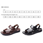 Sandales et chaussons antidérapants à double usage pour homme, chaussures de plage décontractées, tailles 40, 41, 42, 43, 44, 45, 46, 47