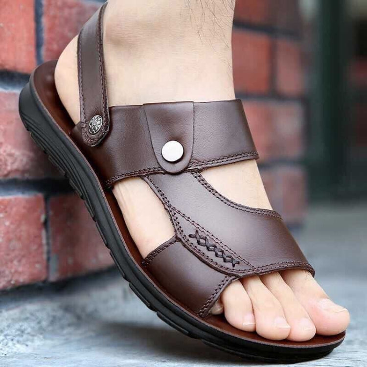 Sandales et chaussons antidérapants à double usage pour homme, chaussures de plage décontractées, tailles 40, 41, 42, 43, 44, 45, 46, 47