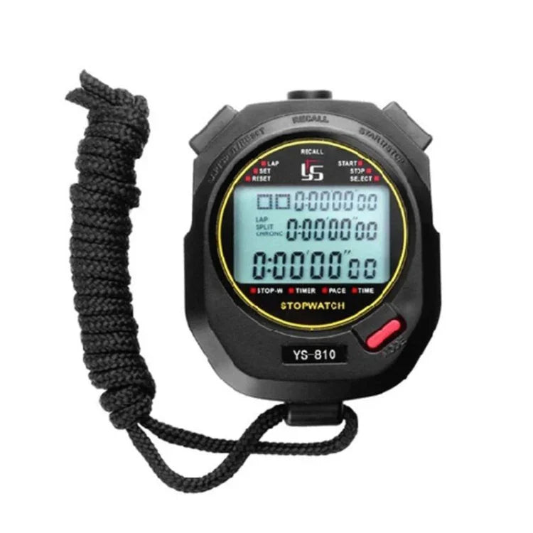 Chronomètre électronique YS pour l'athlétisme et la course, Style : YS-810 10 mémoires (noir), YS-830 30 mémoires (noir), YS-860 60 mémoires (noir), YS-8100 100 mémoires (noir), YS-810 10 mémoires (blanc), YS-830 30 mémoires (blanc)