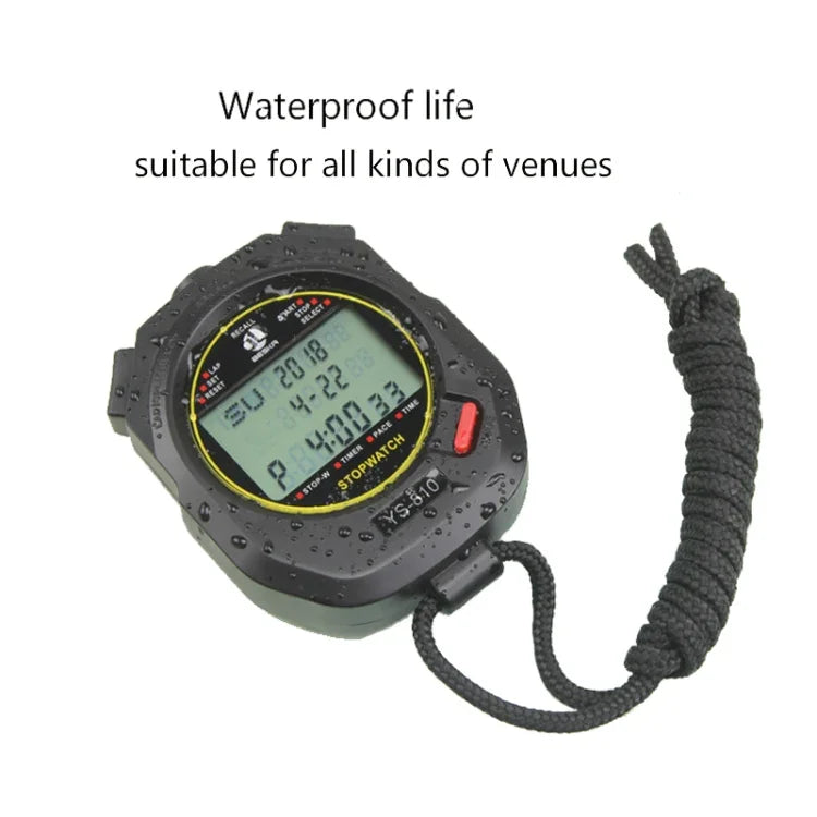 Chronomètre électronique YS pour l'athlétisme et la course, Style : YS-810 10 mémoires (noir), YS-830 30 mémoires (noir), YS-860 60 mémoires (noir), YS-8100 100 mémoires (noir), YS-810 10 mémoires (blanc), YS-830 30 mémoires (blanc)