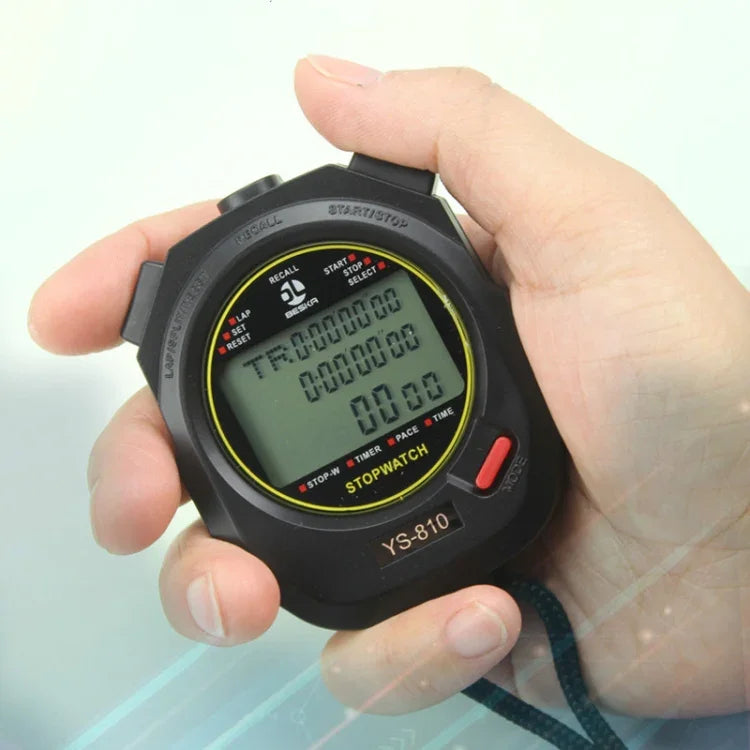 Chronomètre électronique YS pour l'athlétisme et la course, Style : YS-810 10 mémoires (noir), YS-830 30 mémoires (noir), YS-860 60 mémoires (noir), YS-8100 100 mémoires (noir), YS-810 10 mémoires (blanc), YS-830 30 mémoires (blanc)
