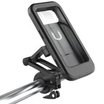 Sac étanche pour téléphone portable de vélo de montagne, noir