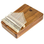 PURM Kalimba Piano à pouces, instrument de musique portable pour débutants, en bois d'acacia 17 tons, en acajou 17 tons, en acajou 21 tons