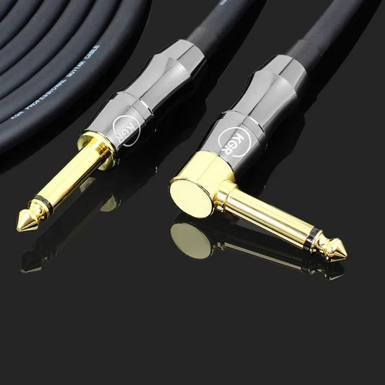 Câble Audio KGR pour Guitare, Clavier, Batterie, 1m, 3m, 6m, 10m