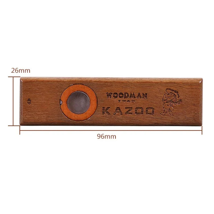 ADL07 Kazoo portable en bois pour la protection de l'environnement, ADL07 Kazoo