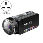 Appareil photo numérique pliable 1080P 24MP, prise Royaume-Uni