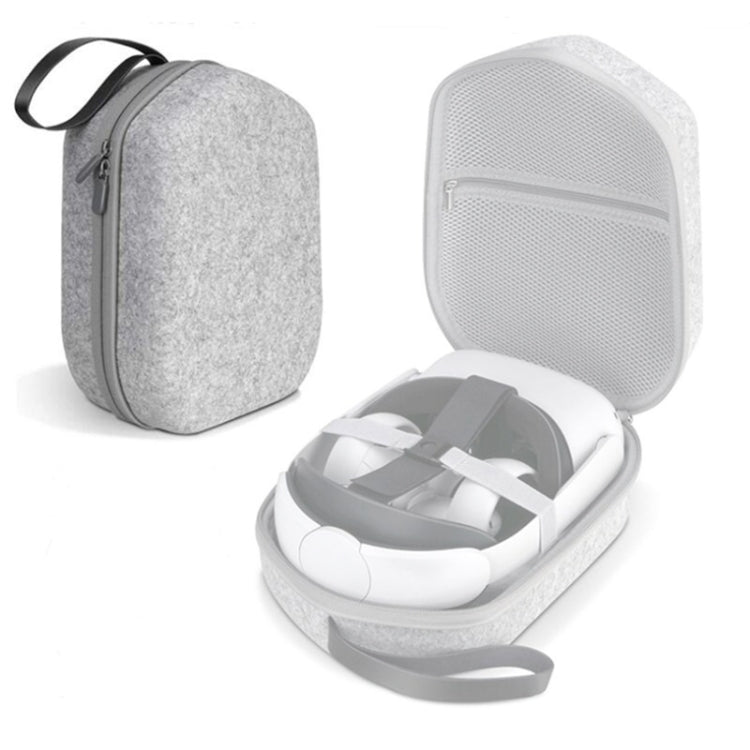 Étui de rangement pour lunettes VR portables pour Oculus Quest 2, étui de rangement gris
