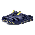 Chaussures d'été X902 pour la plage, tongs antidérapantes, chaussons pour couple, chaussures à trous pour homme, taille 45