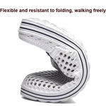Chaussures d'été X902 pour la plage, tongs antidérapantes, chaussons pour couple, chaussures à trous pour homme, taille 45