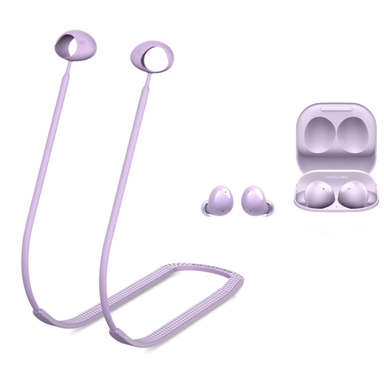 2 écouteurs Bluetooth en silicone anti-perte pour Samsung Galaxy Buds 2