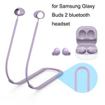 2 écouteurs Bluetooth en silicone anti-perte pour Samsung Galaxy Buds 2
