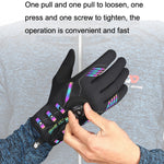 WEST BIKING Gants de cyclisme respirants à doigts longs autobloquants avec boucle, M, L, XL, 2XL