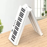 Piano électrique pliable et intelligent portable à 88 touches, prise européenne