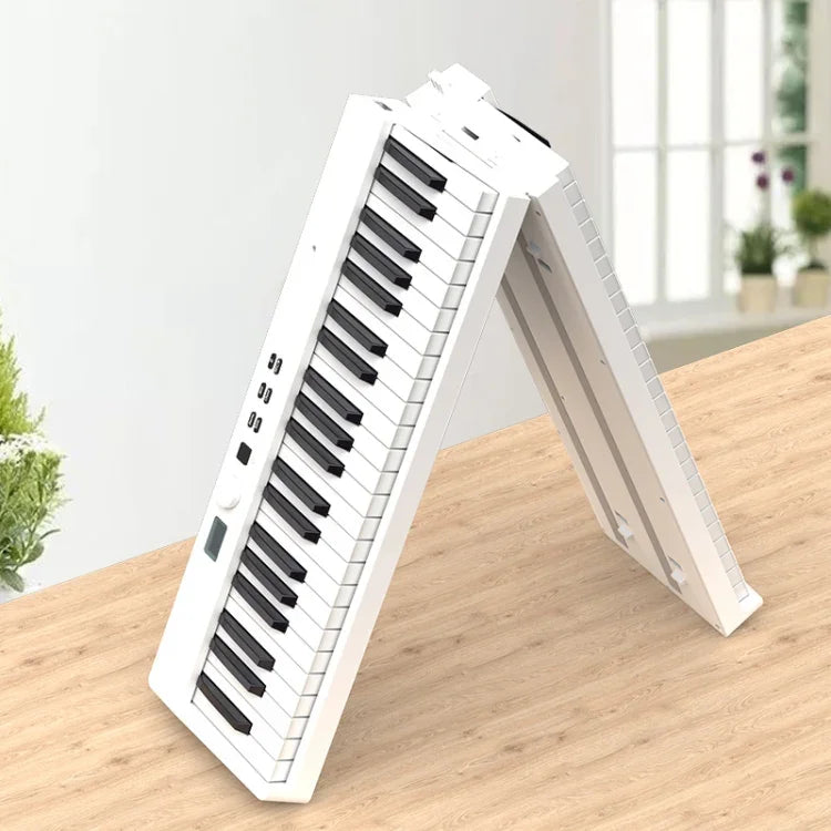 Piano électrique pliable et intelligent portable à 88 touches, prise européenne