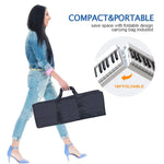 Piano électrique pliable et intelligent portable à 88 touches, prise européenne