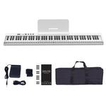 Piano électrique pliable et intelligent portable à 88 touches, prise européenne