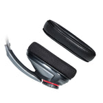 2 PCS Cache-écouteurs pour Sennheiser GSP300 GSP370 GSP350,Style :, Cuir protéiné, Cuir d'agneau, Bandeau noir, Bandeau rouge, Bandeau bleu, Tissu maillé