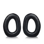 2 PCS Cache-écouteurs pour Sennheiser GSP300 GSP370 GSP350,Style :, Cuir protéiné, Cuir d'agneau, Bandeau noir, Bandeau rouge, Bandeau bleu, Tissu maillé