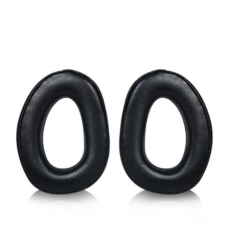 2 PCS Cache-écouteurs pour Sennheiser GSP300 GSP370 GSP350,Style :, Cuir protéiné, Cuir d'agneau, Bandeau noir, Bandeau rouge, Bandeau bleu, Tissu maillé