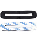 2 PCS Cache-écouteurs pour Sennheiser GSP300 GSP370 GSP350,Style :, Cuir protéiné, Cuir d'agneau, Bandeau noir, Bandeau rouge, Bandeau bleu, Tissu maillé