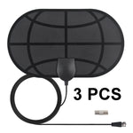 3 antennes HDTV mini antenne TV numérique HD, 3 pièces HDTV