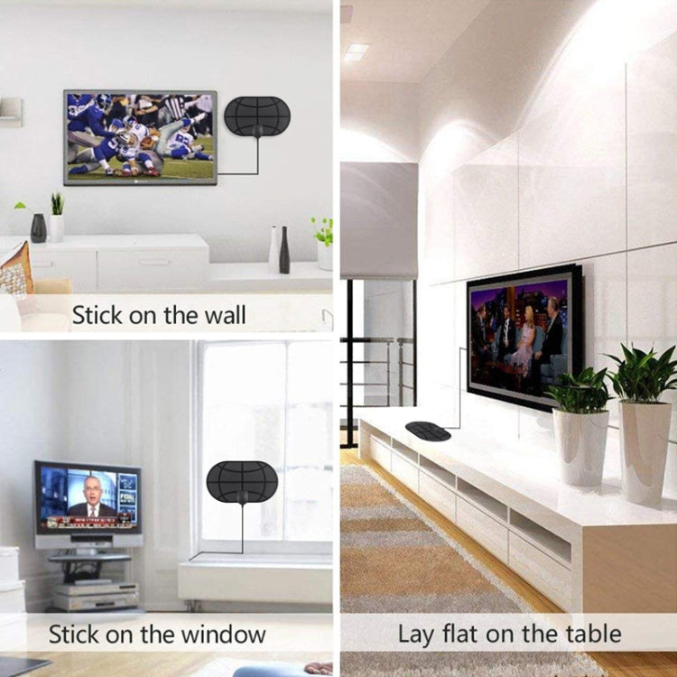 3 antennes HDTV mini antenne TV numérique HD, 3 pièces HDTV