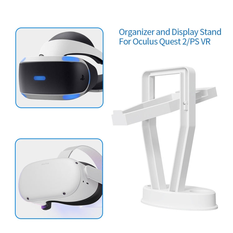 JYS-OC002 Support VR de bureau pour Oculus Quest 2, JYS-OC002 Blanc, JYS-OC002 Noir