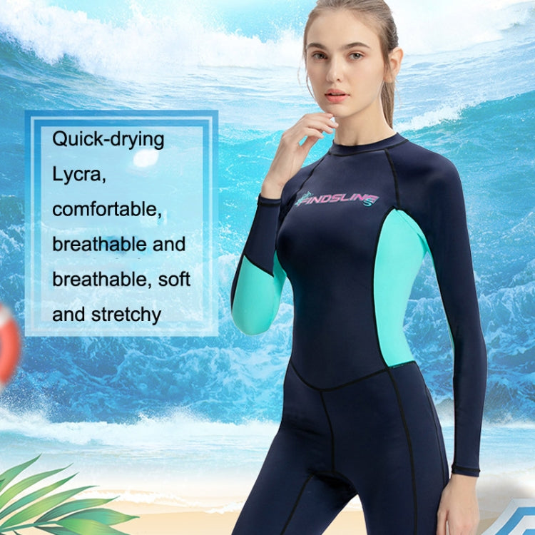 Combinaison de plongée féminine en tissu Lycra FINDSLINE, fine, séchage rapide, imperméable, protection solaire intégrale, XS, S, M, L, XL