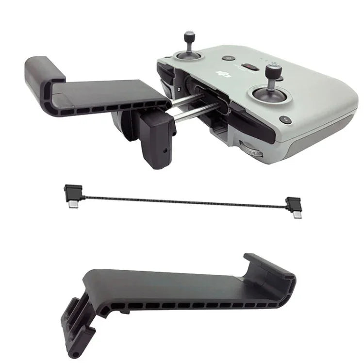 Support d'extension pour tablette avec télécommande pour DJI Mavic 3 / Air 2 / Air 2S / Mini 2, Styles : Petit, Grand, Grand + Compatible Apple, Grand + Compatible USB-C, Grand + Compatible Micro