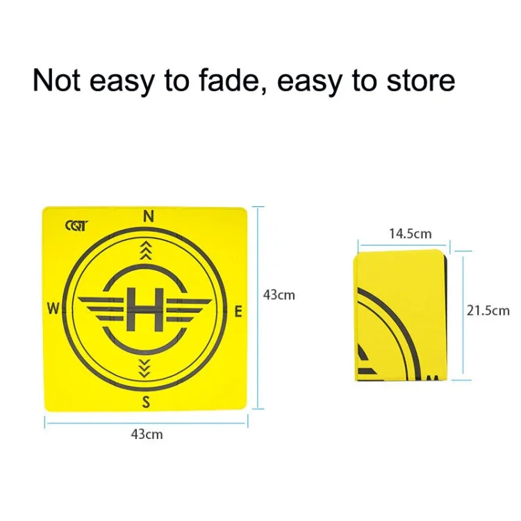 Tapis d'atterrissage double face pour la photographie aérienne en extérieur, compatible avec DJI Mavic 3 / Air 2 / Air 2S