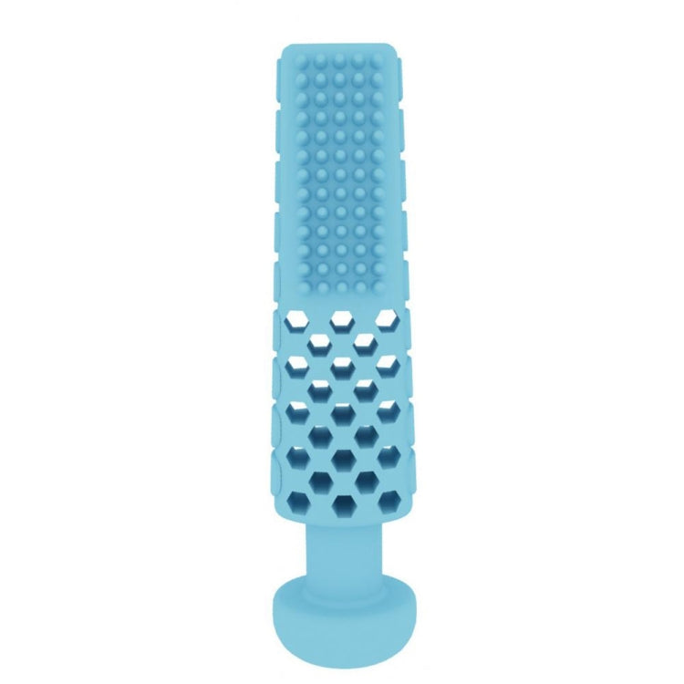 Jouets à mâcher en TPR pour chiens en forme de planche à laver/dentifrice, Bâton de dentition en forme de planche à laver/dentifrice, Planche à laver/dentifrice bleu clair, Planche à laver/dentifrice rose