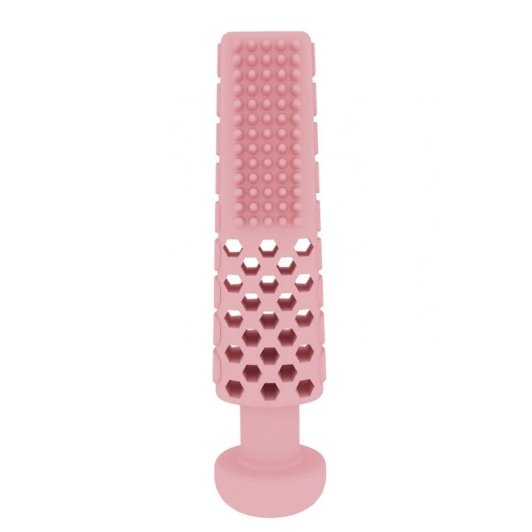 Jouets à mâcher en TPR pour chiens en forme de planche à laver/dentifrice, Bâton de dentition en forme de planche à laver/dentifrice, Planche à laver/dentifrice bleu clair, Planche à laver/dentifrice rose