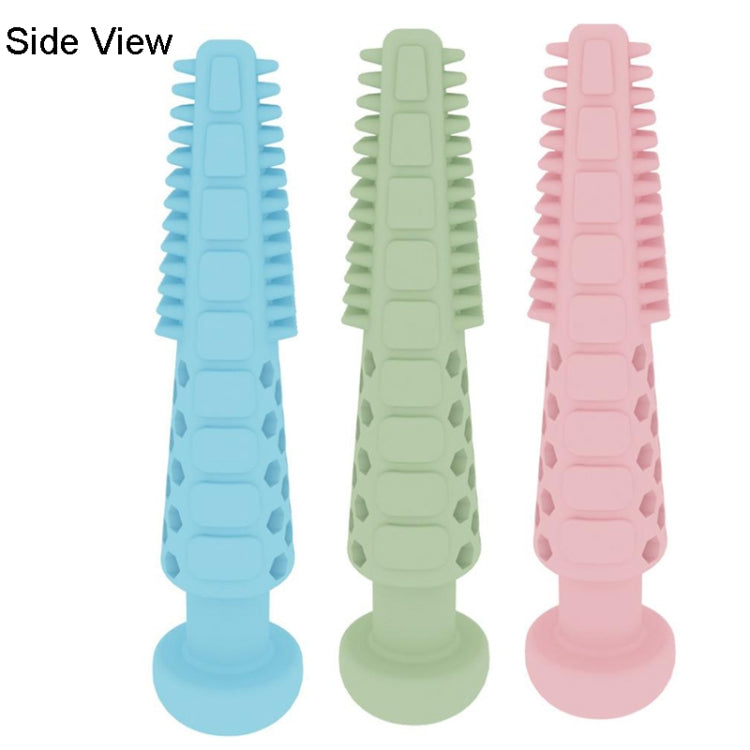 Jouets à mâcher en TPR pour chiens en forme de planche à laver/dentifrice, Bâton de dentition en forme de planche à laver/dentifrice, Planche à laver/dentifrice bleu clair, Planche à laver/dentifrice rose