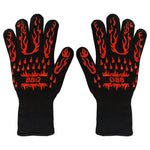 1 Pair High Temperature Resistant Silicone BBQ Gloves  Anti-Scalding Gloves, BBQ Red, BBQ Black, BBQ Blue, Big Flame Red, Big  Flame Black, Big Flame Blue, Flame Dots Red, Flame Dots  Black, Flame Dots  Blue, BBQ Flame Red, BBQ Flame Black             ...