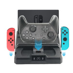 Support de rangement et de chargement multifonctionnel pour console de jeux Nintendo Switch, S053