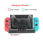 Support de rangement et de chargement multifonctionnel pour console de jeux Nintendo Switch, S053