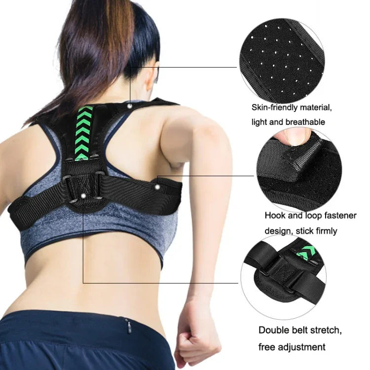 Ceinture de Correction de Posture Anti-Bosses pour Épaules Ouvertes, Poitrine, S, M, L, XL
