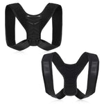 Ceinture de correction de posture respirante invisible, correcteur dorsal réglable, Taille :, M (Noir), S (Gris), L (Gris)