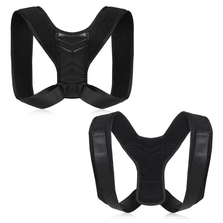 Ceinture de correction de posture respirante invisible, correcteur dorsal réglable, Taille :, M (Noir), S (Gris), L (Gris)