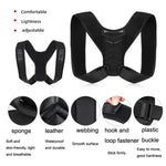 Ceinture de correction de posture respirante invisible, correcteur dorsal réglable, Taille :, M (Noir), S (Gris), L (Gris)