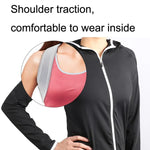 Ceinture de correction de posture respirante invisible, correcteur dorsal réglable, Taille :, M (Noir), S (Gris), L (Gris)