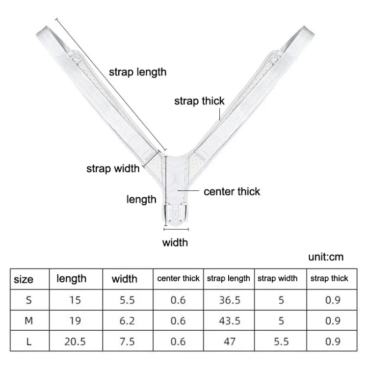 Ceinture de correction de posture respirante invisible, correcteur dorsal réglable, Taille :, M (Noir), S (Gris), L (Gris)