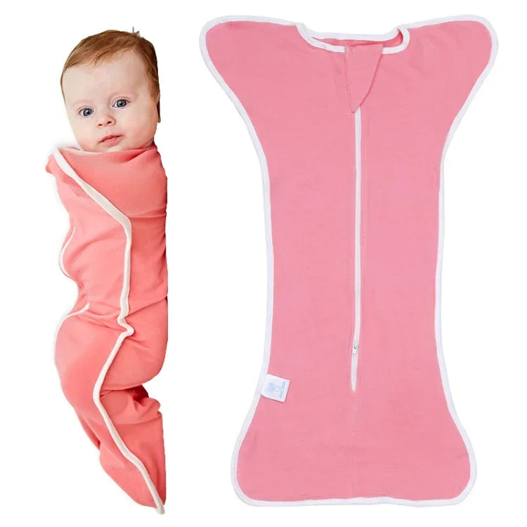 Couverture en coton matelassé pour bébé Insular, sac de couchage/emmaillotage pour nouveau-né, Taille : 60 cm pour 0-3 mois